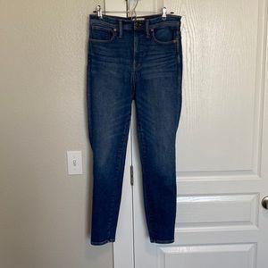Madewell skinny High Rise 10in